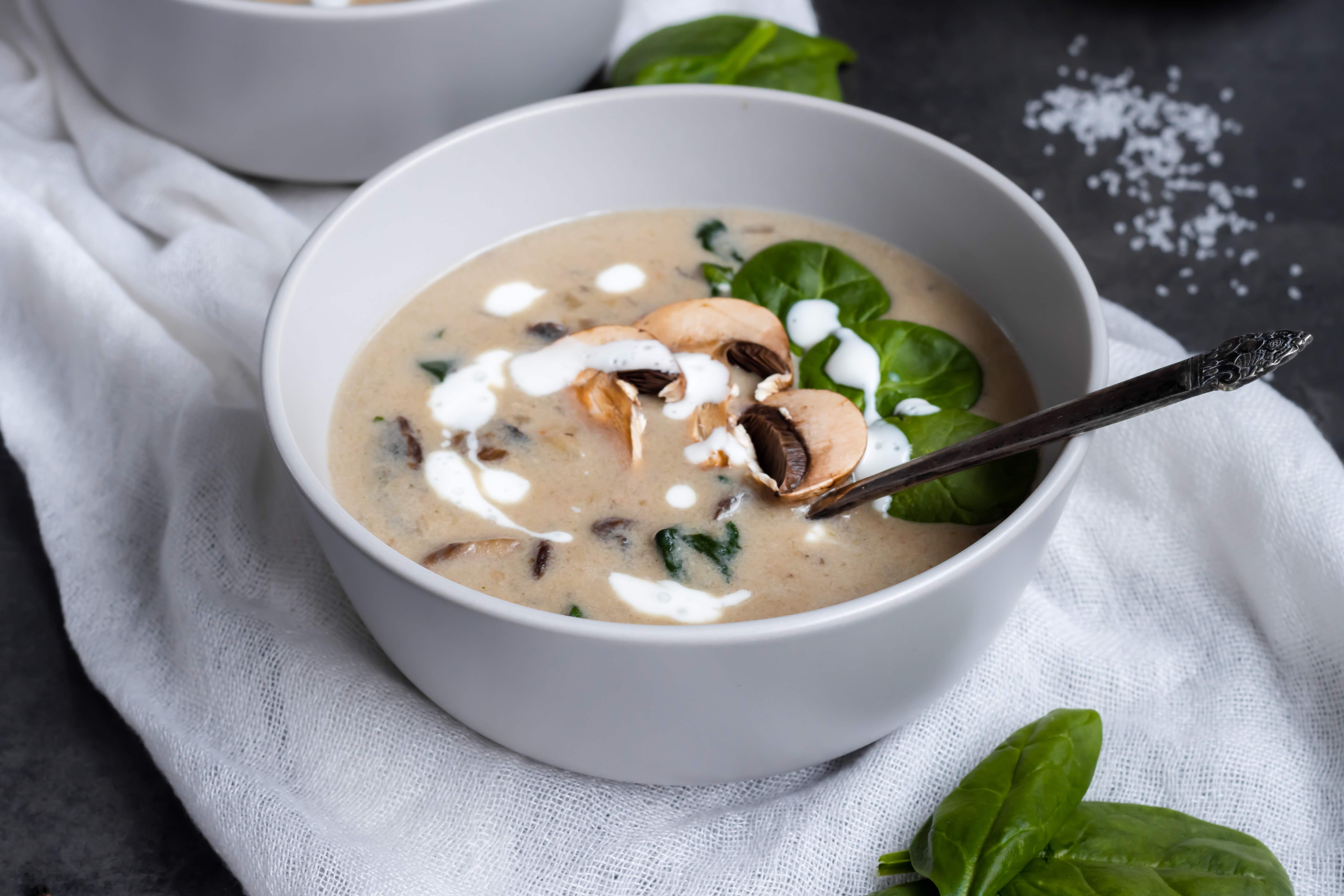 How many mushrooms does Knorr boletus soup in?